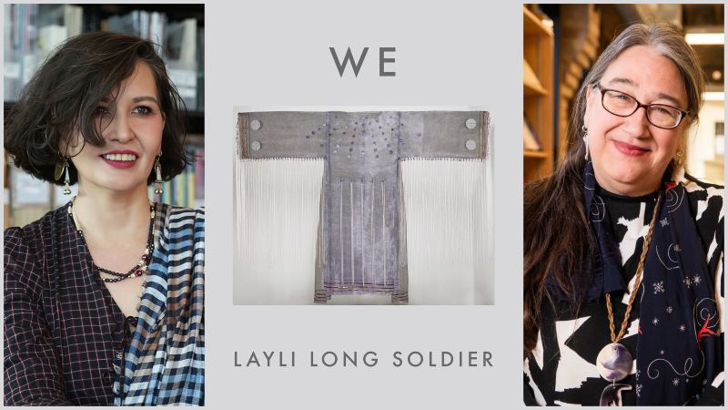 photos of authors Layli Long Soldier and Heid E. Erdrich