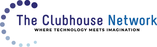 clubhouse network logo - where technology meets imagination